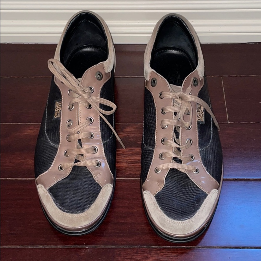 Men’s Ferragamo size 11 sneakers preowned